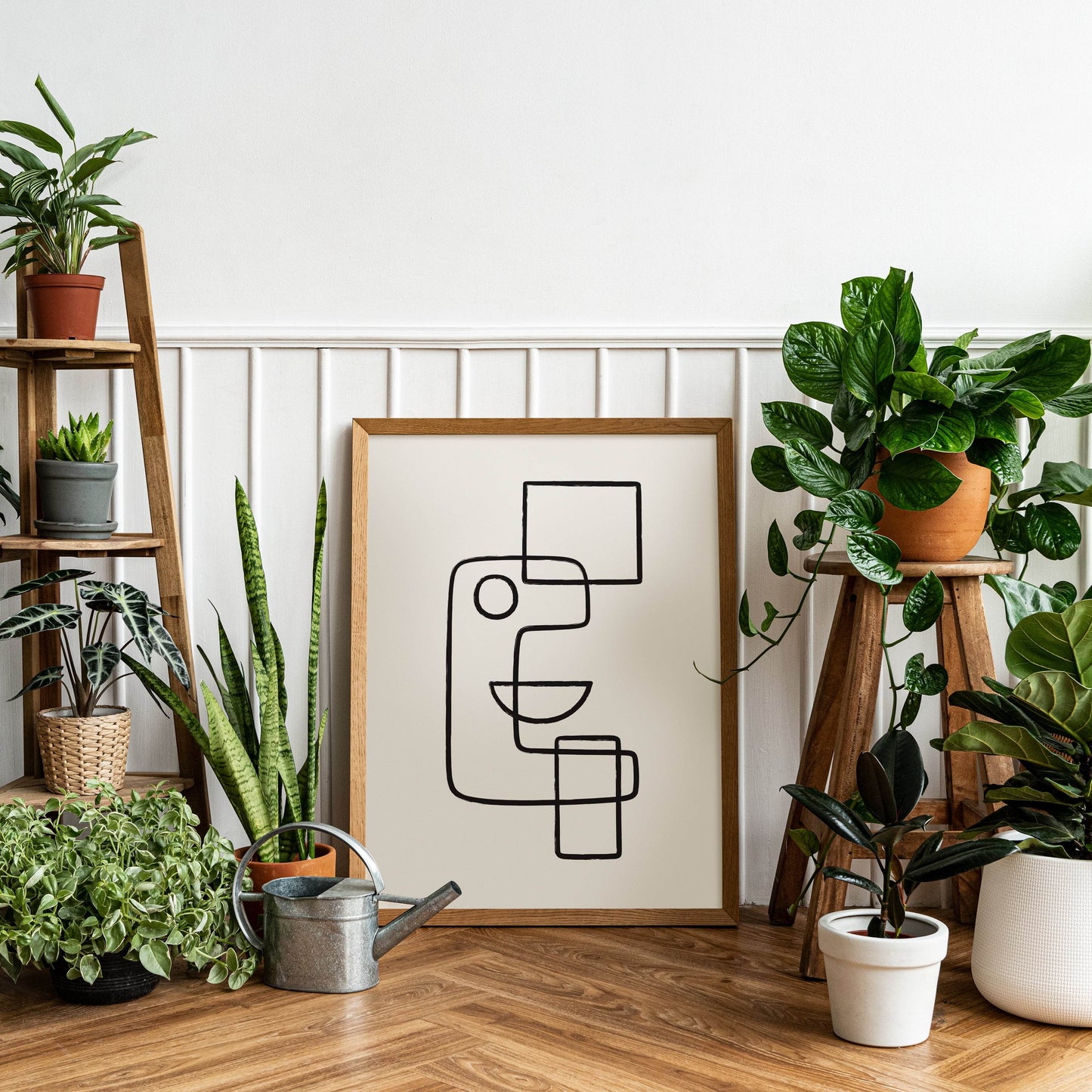 Cubism Line Art Poster 2.0 - HypeSheriff Europe