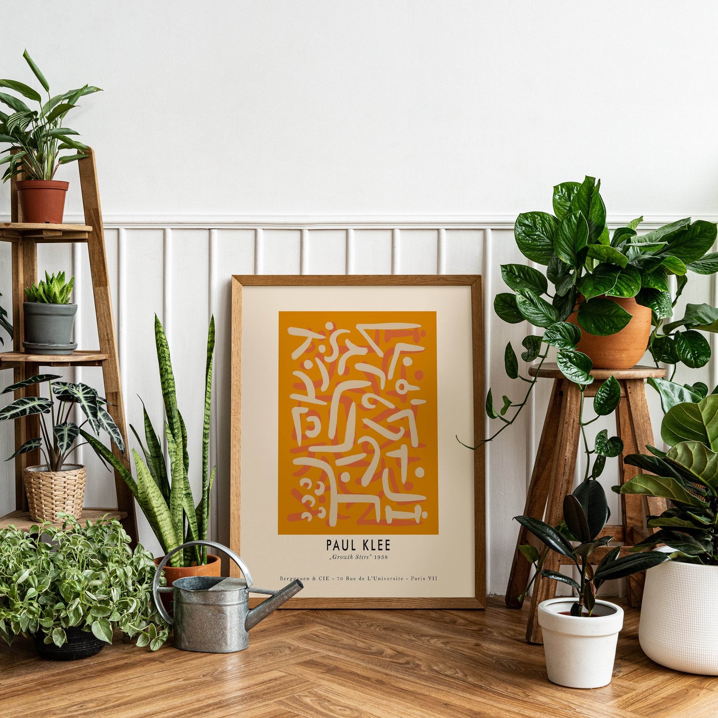 Paul Klee Growth Stirs Giclee Poster - HypeSheriff Europe