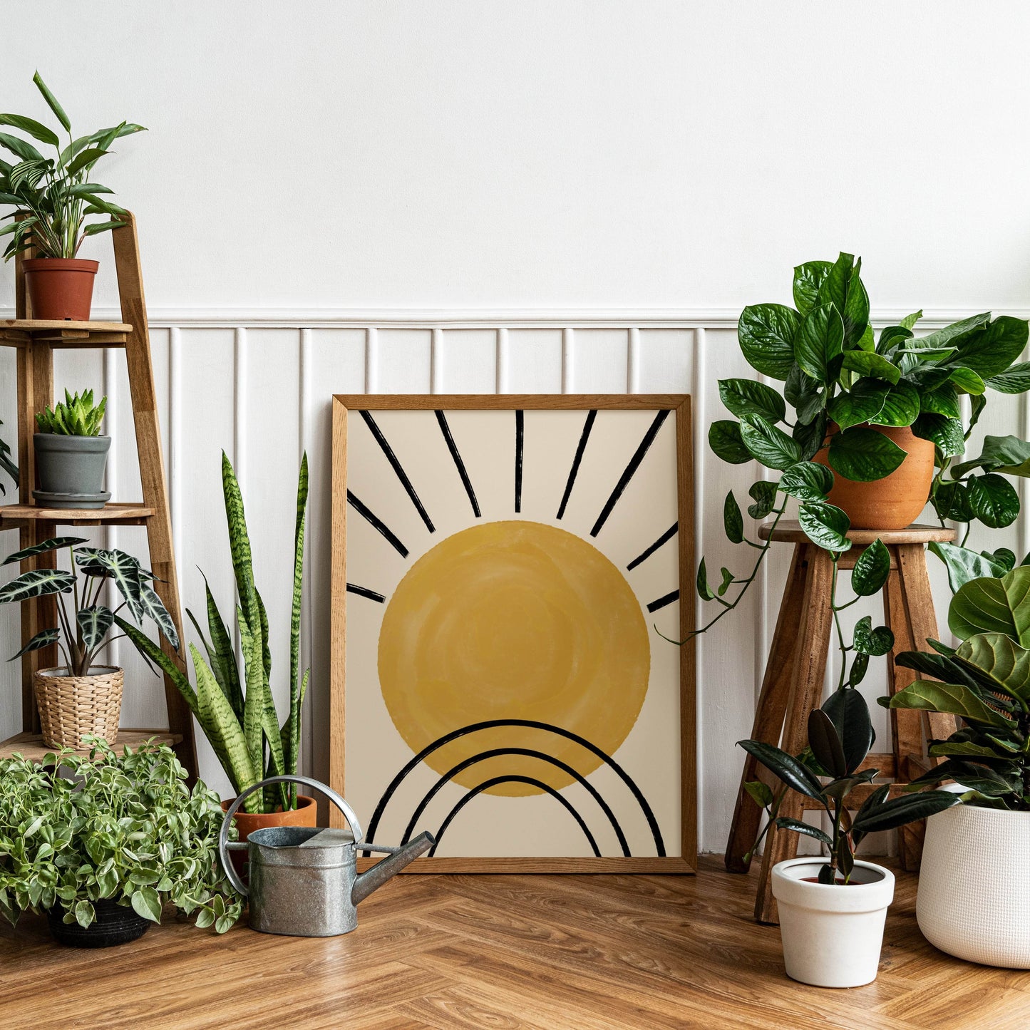 Eclectic Sun Art Print - HypeSheriff Europe