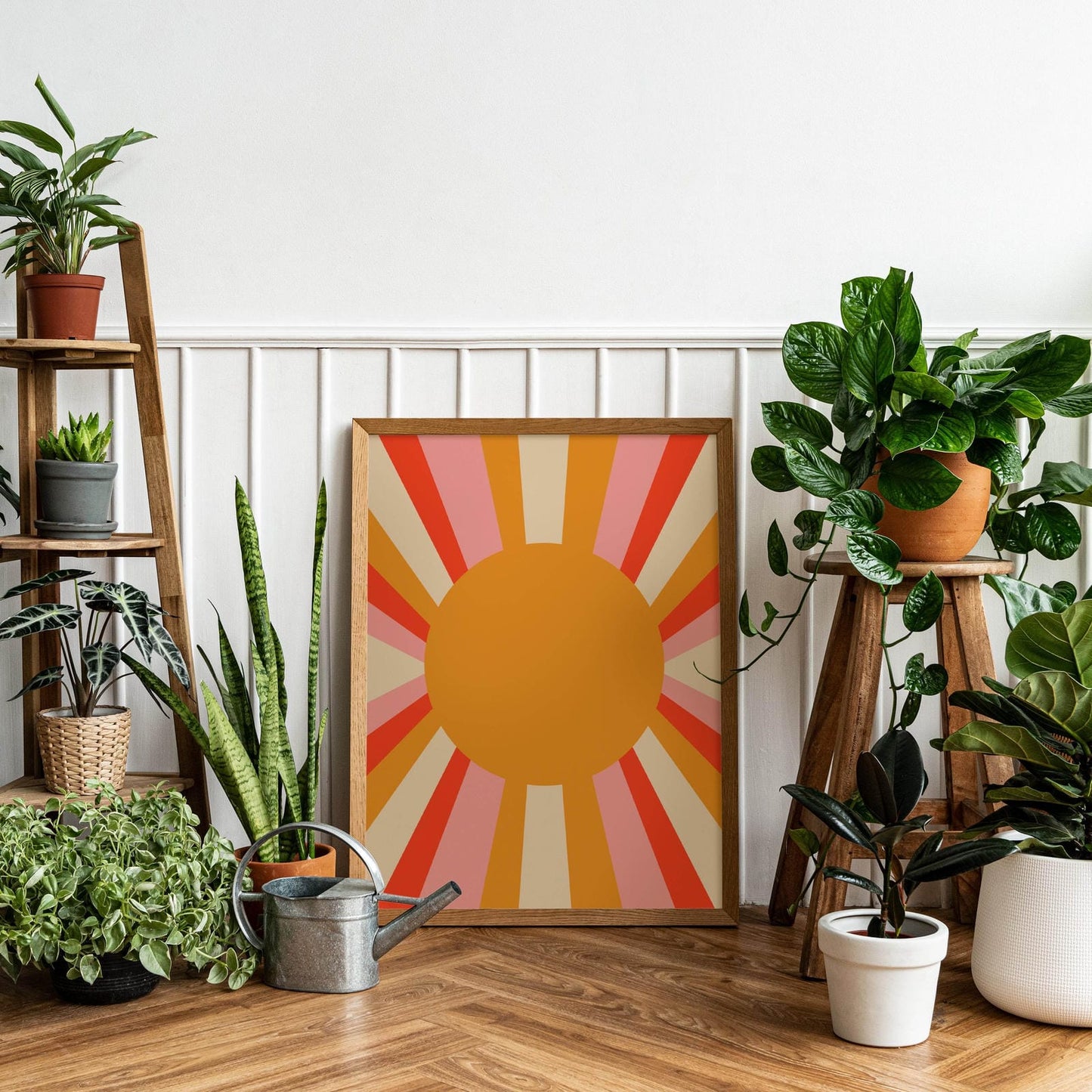 70s Inspired Sun Print - HypeSheriff Europe