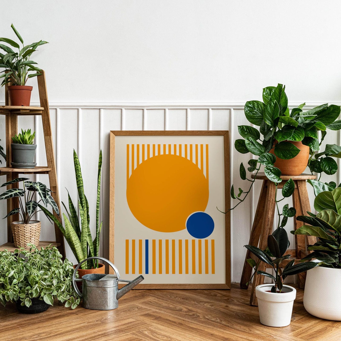 Geometric Abstract Print - HypeSheriff Europe