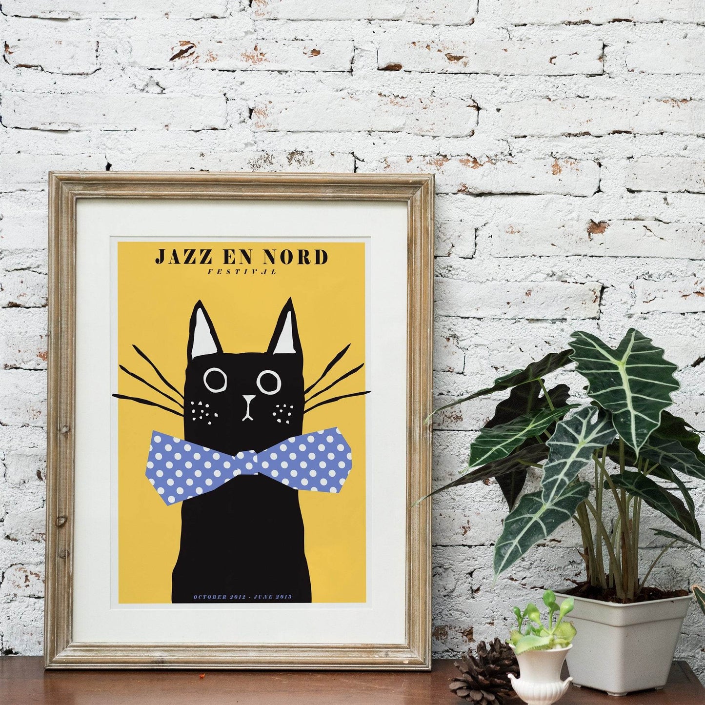 Jazz Festival Cat Poster - HypeSheriff Europe