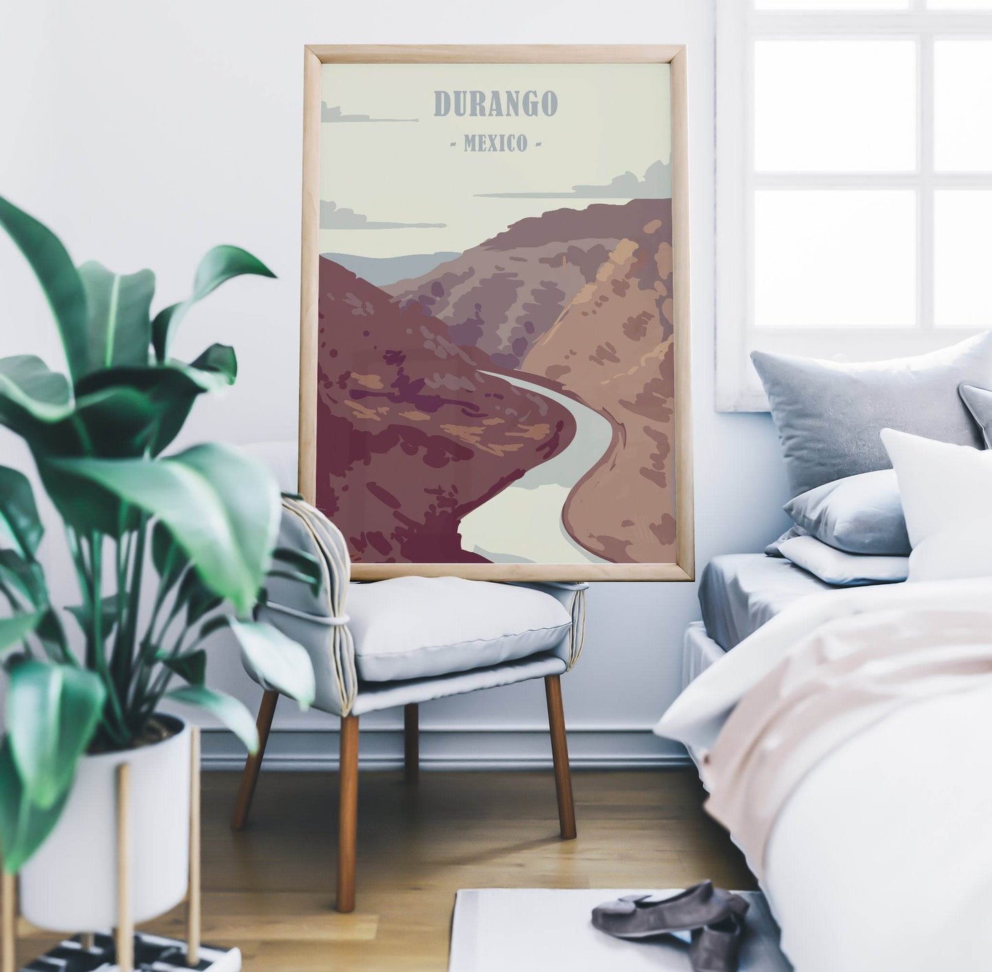 Durango - Mexico Travel Poster - HypeSheriff Europe