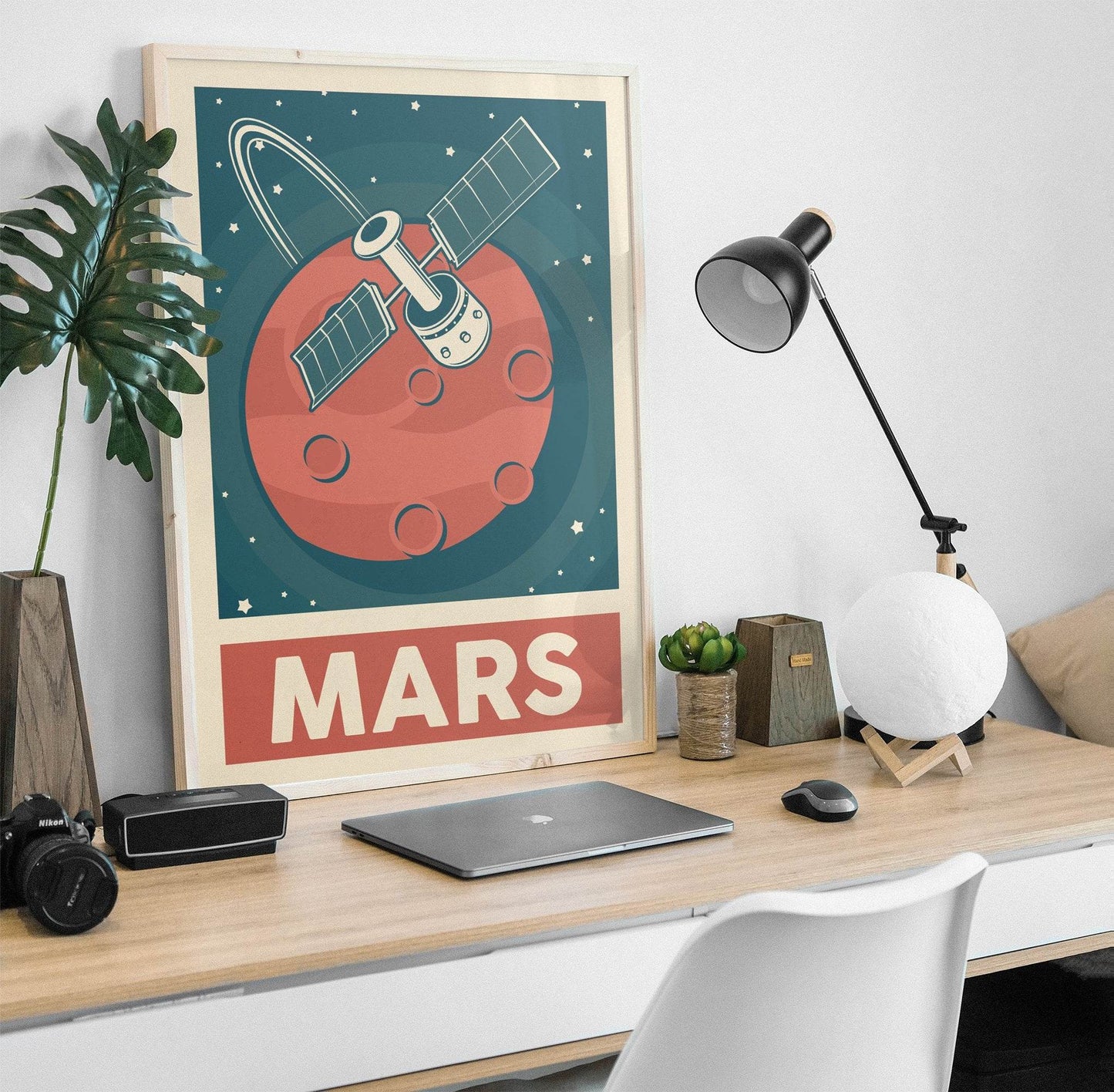 Mars Planet Poster - HypeSheriff Europe