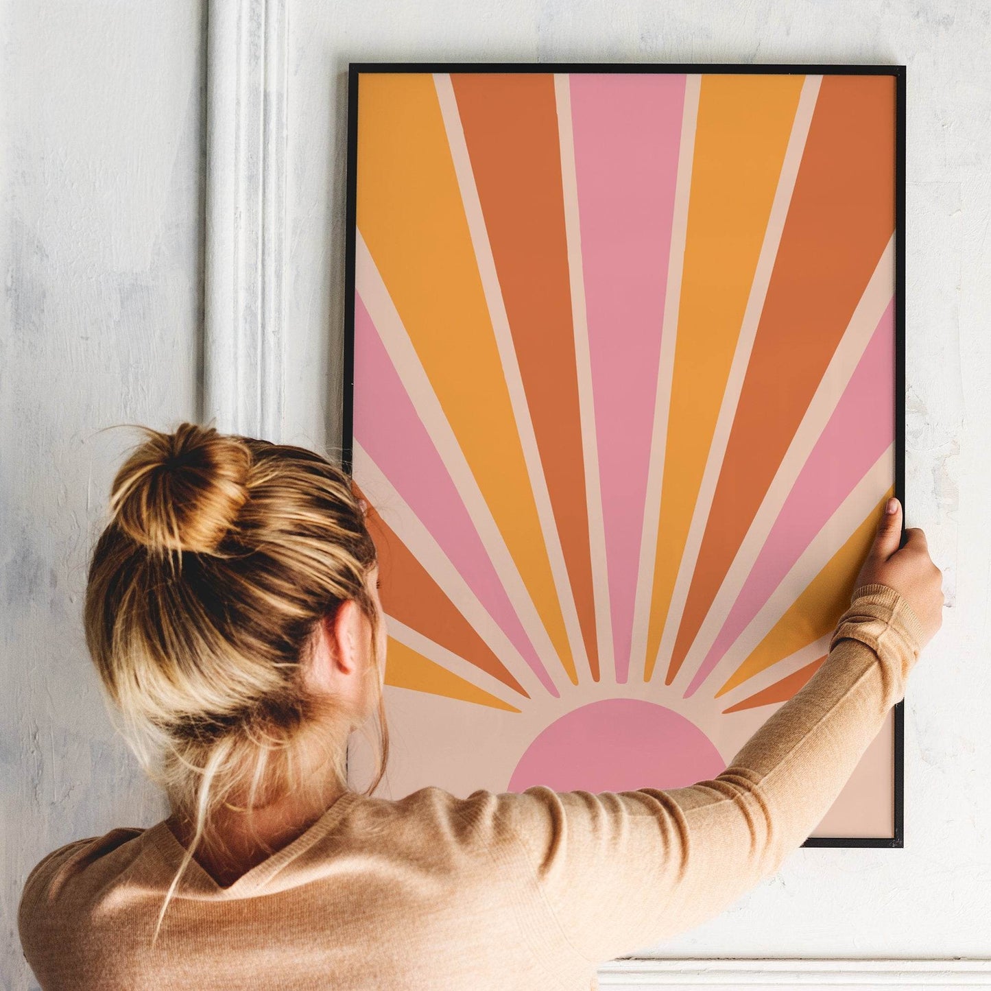 Calming Sunset Art Print - HypeSheriff Europe