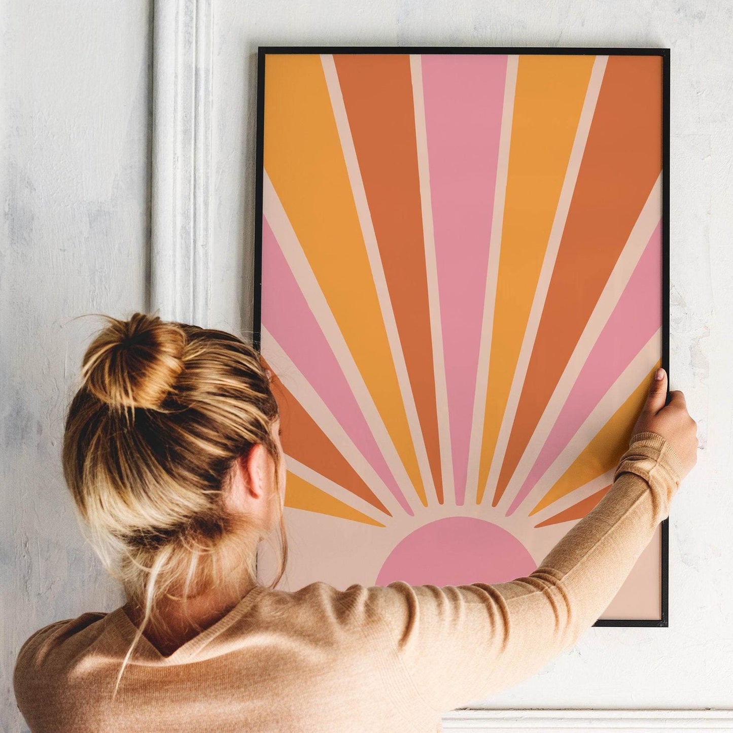 Calming Sunset Art Print - HypeSheriff Europe