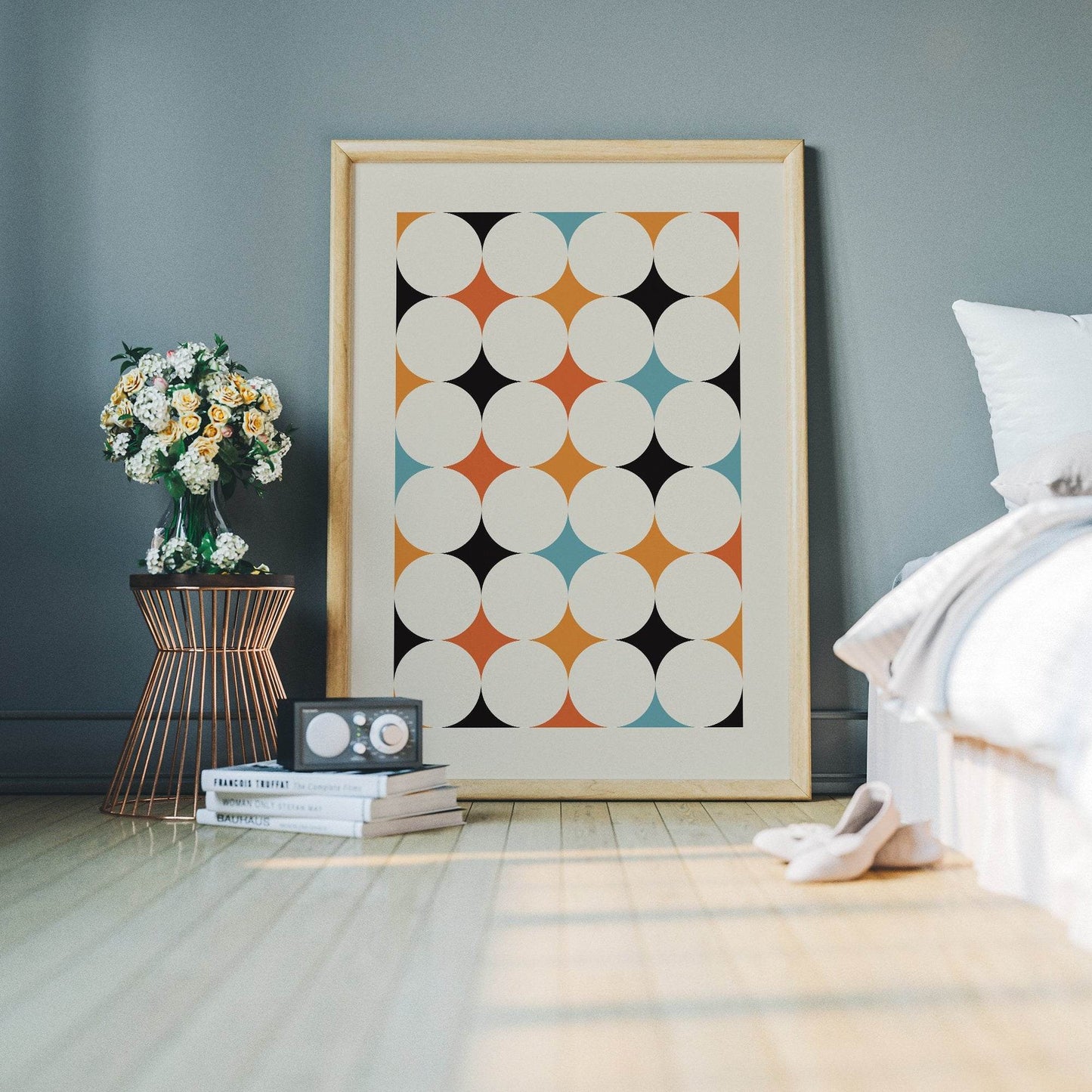 Geometric Shapes Bauhaus Poster - HypeSheriff Europe