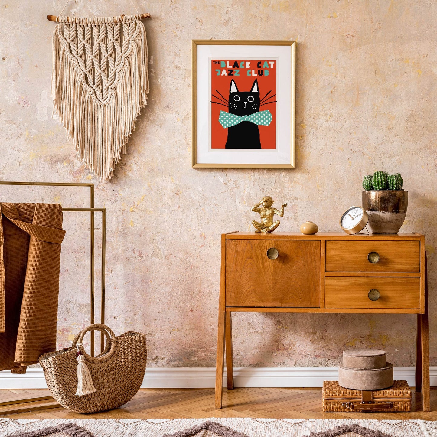 Retro Jazz Posters - The Black Cat - HypeSheriff Europe