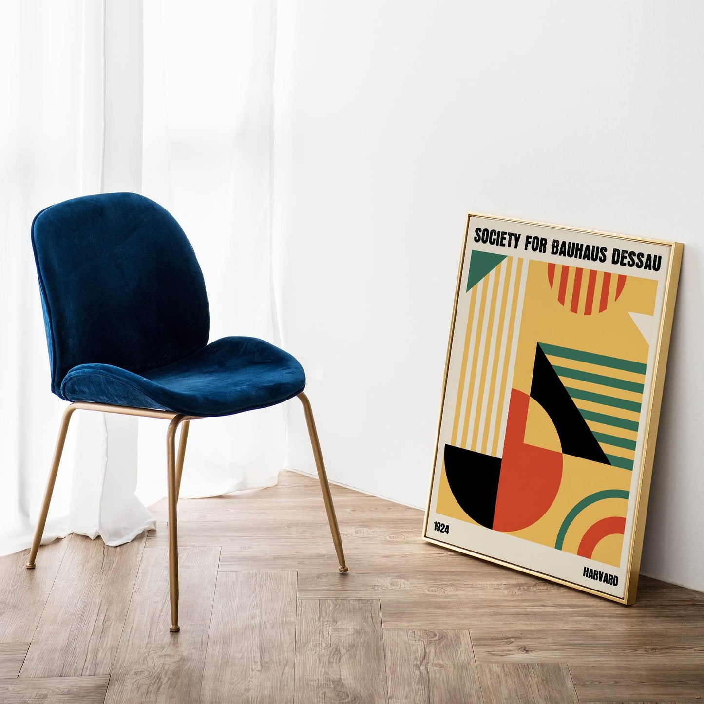 Contemporary Bauhaus Exhibition Poster - HypeSheriff Europe