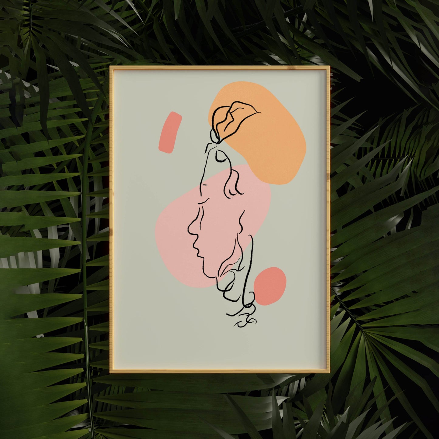 Line Art Woman Print - HypeSheriff Europe