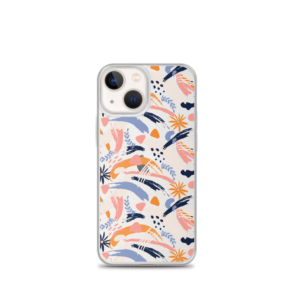Mid Century Abstract iPhone Case
