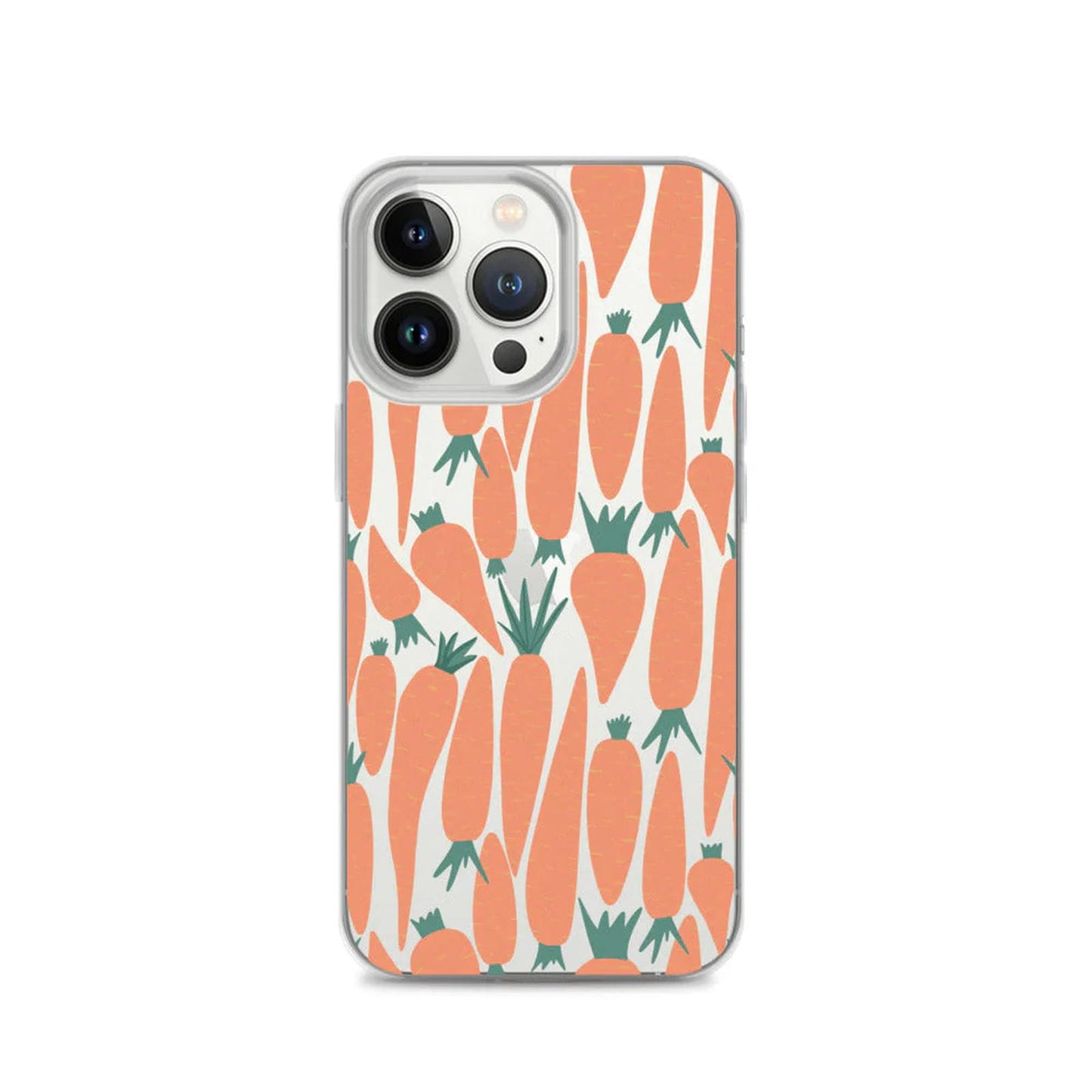 Retro Carrot Vege iPhone Case