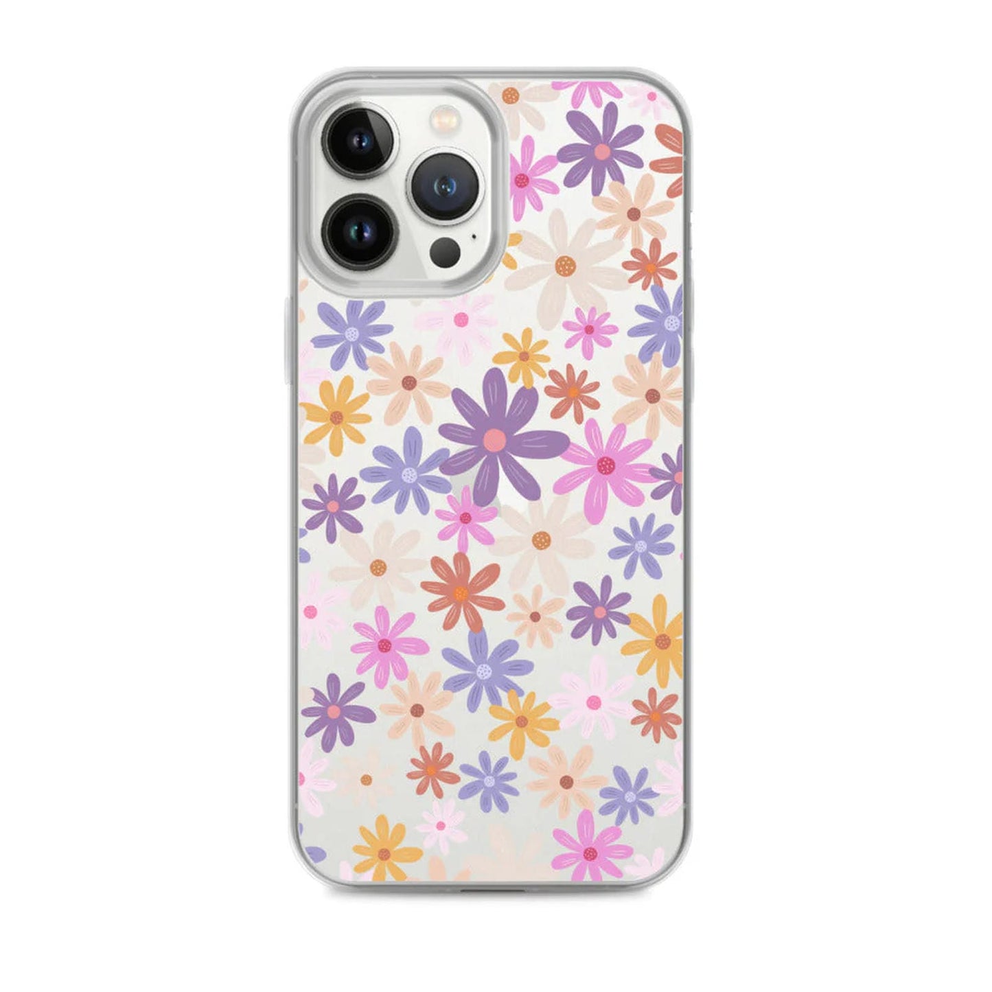 Candy Floral Clear iPhone Case