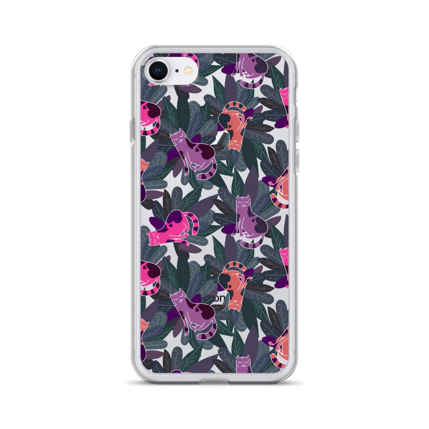 Psychodelic Cats iPhone Case