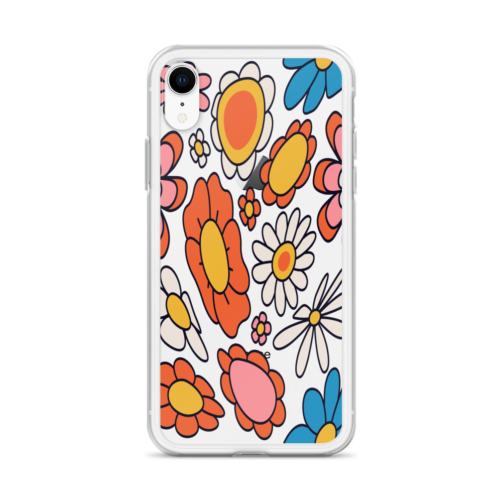 Psychodelic Floral iPhone Case