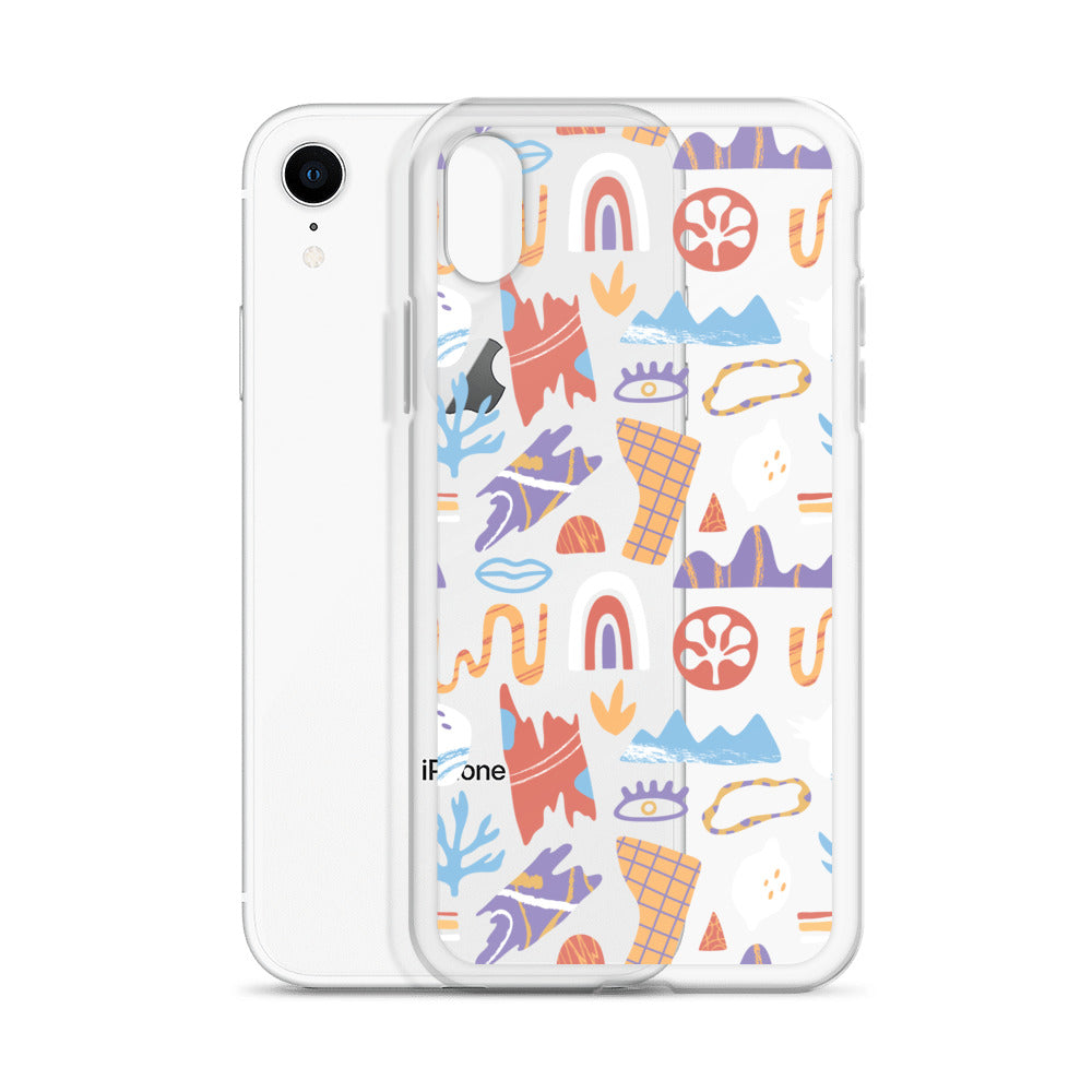 Abstract Shapes iPhone Case
