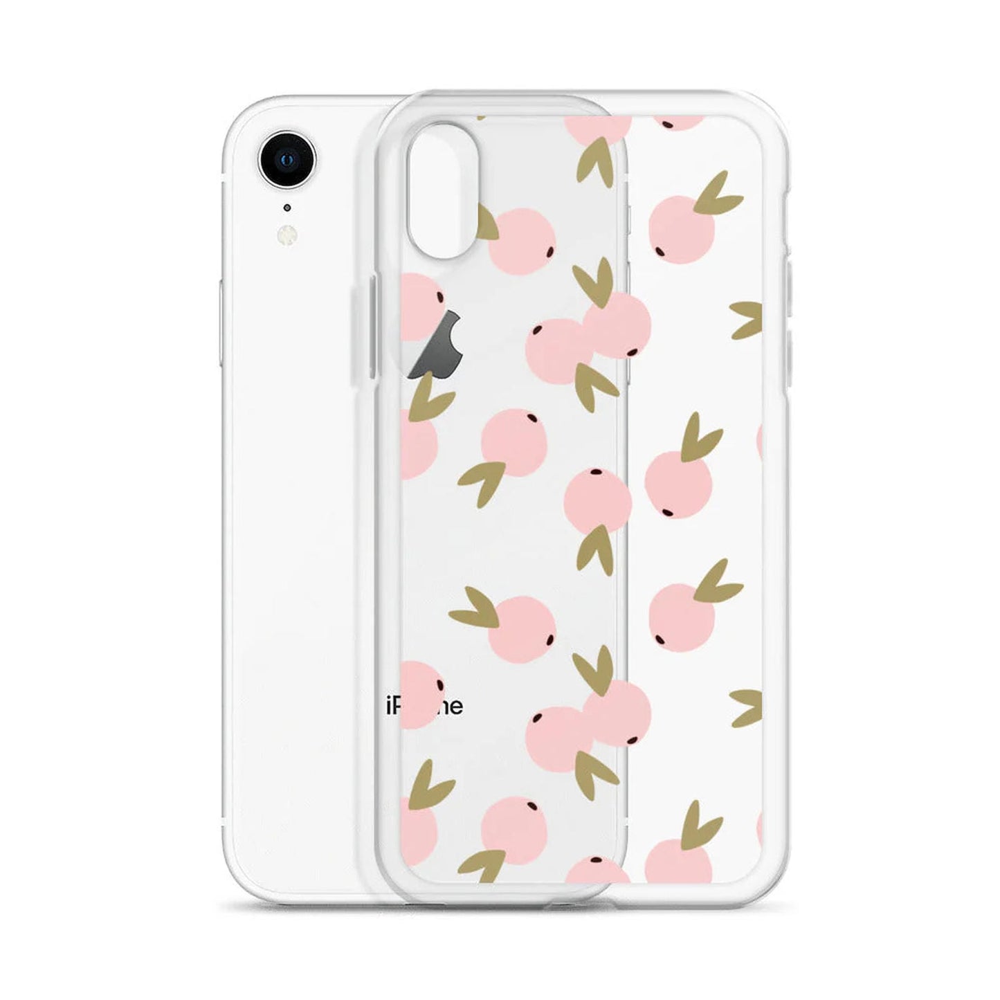 Pastel Feminine Clear iPhone Case