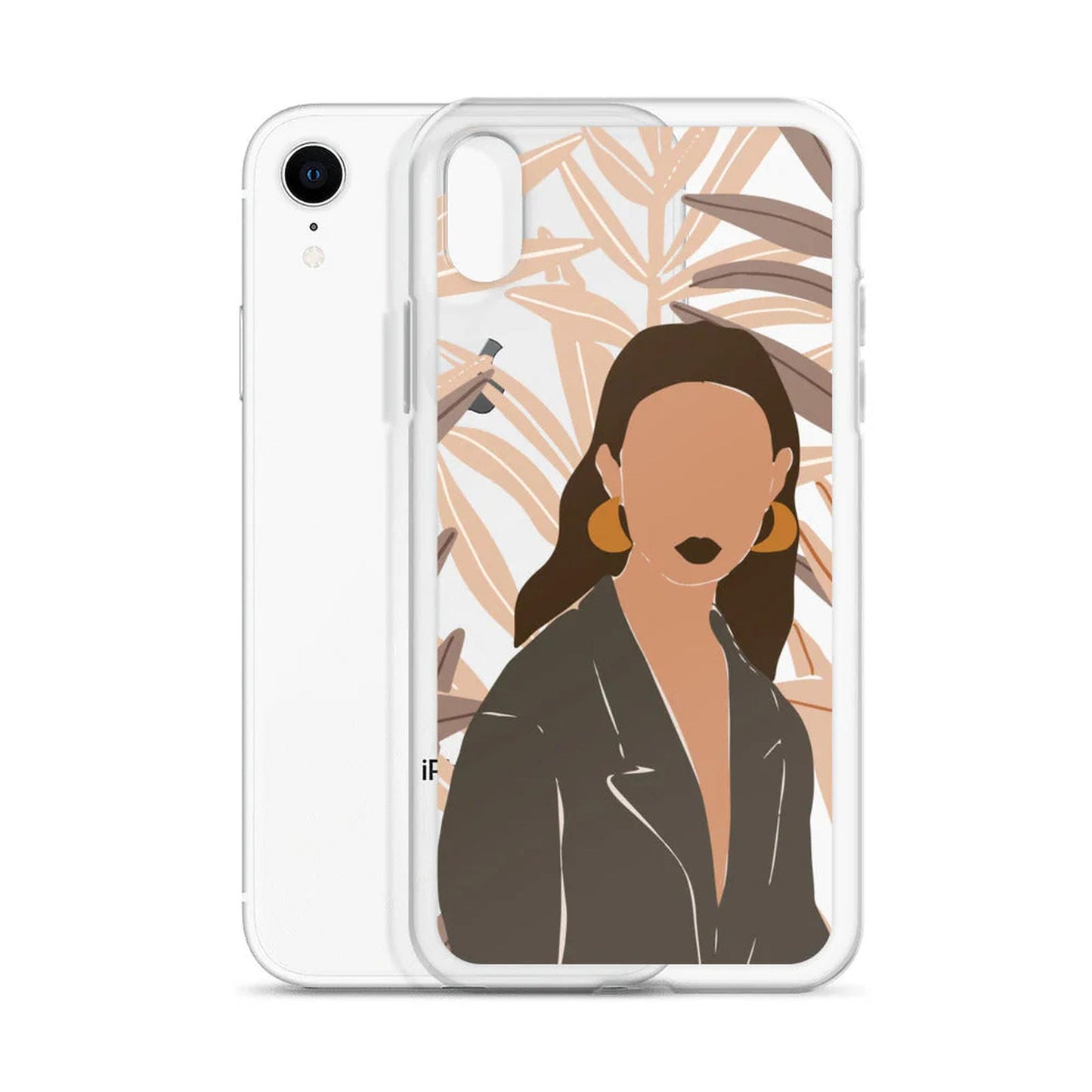 Fashion Woman Clear iPhone Case