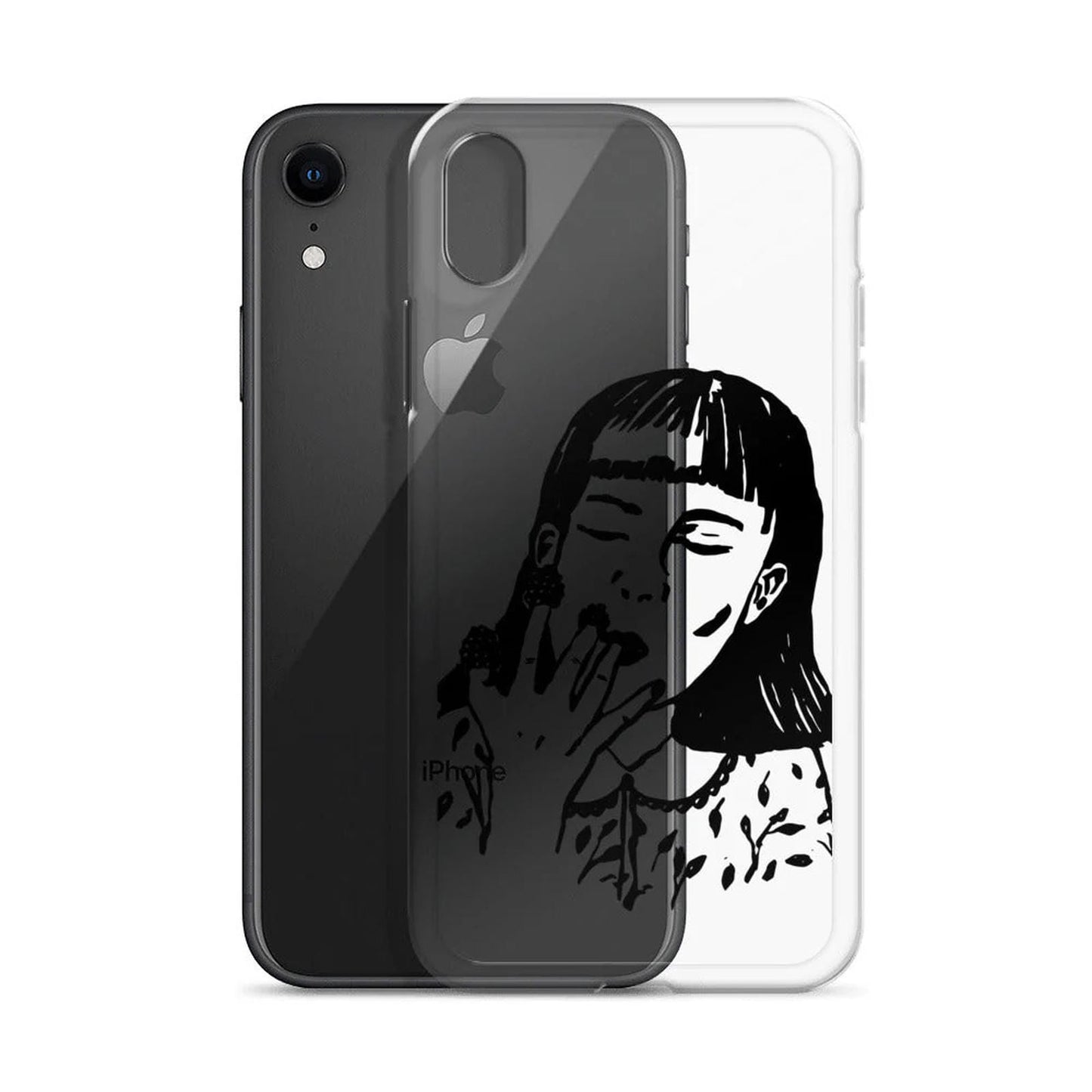 Banksy Food Lover Raspberries iPhone Case