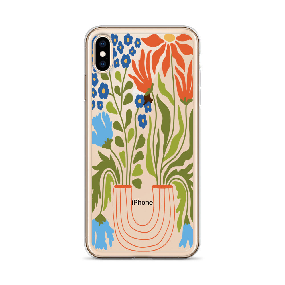 Unique Floral Design iPhone Case