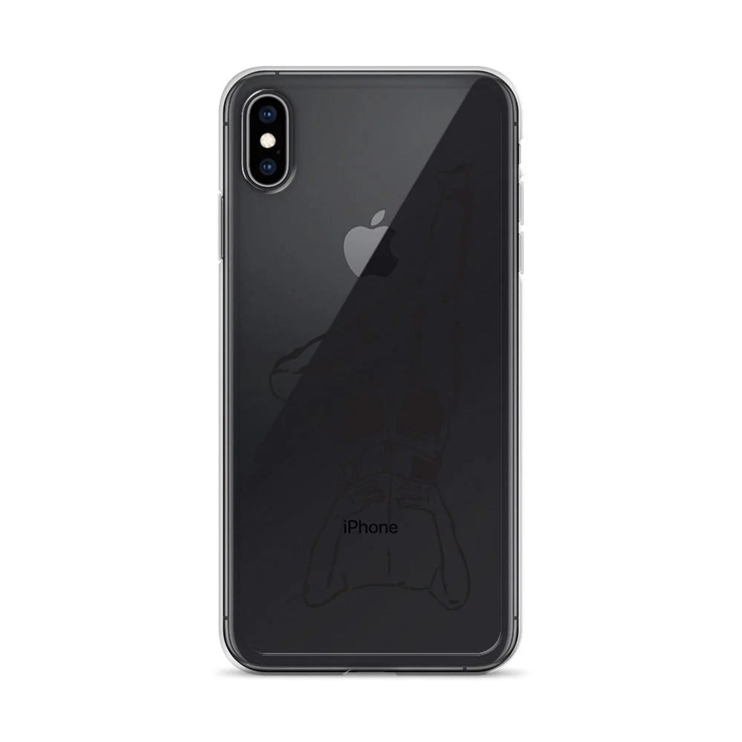 Yoga Zen Gym Sport Clear iPhone Case