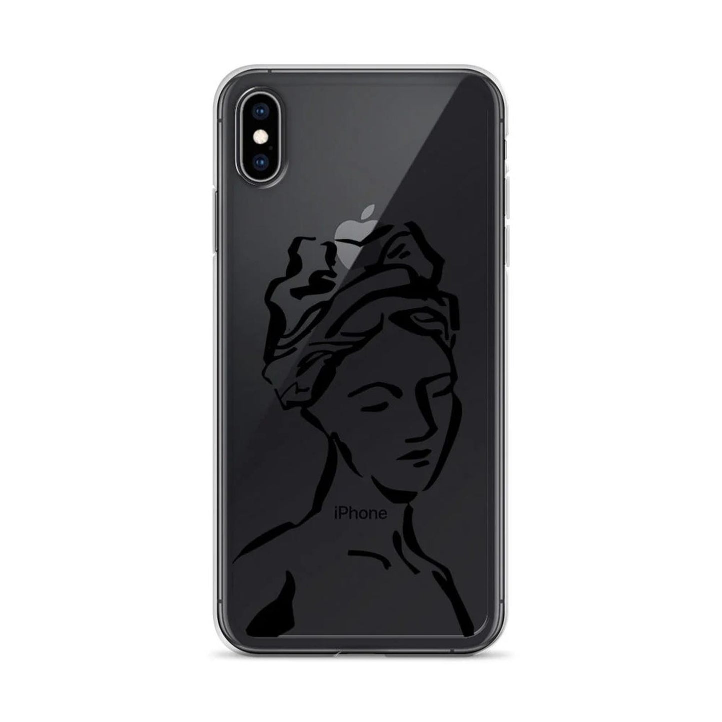 Carmen, Line Art Woman iPhone Case