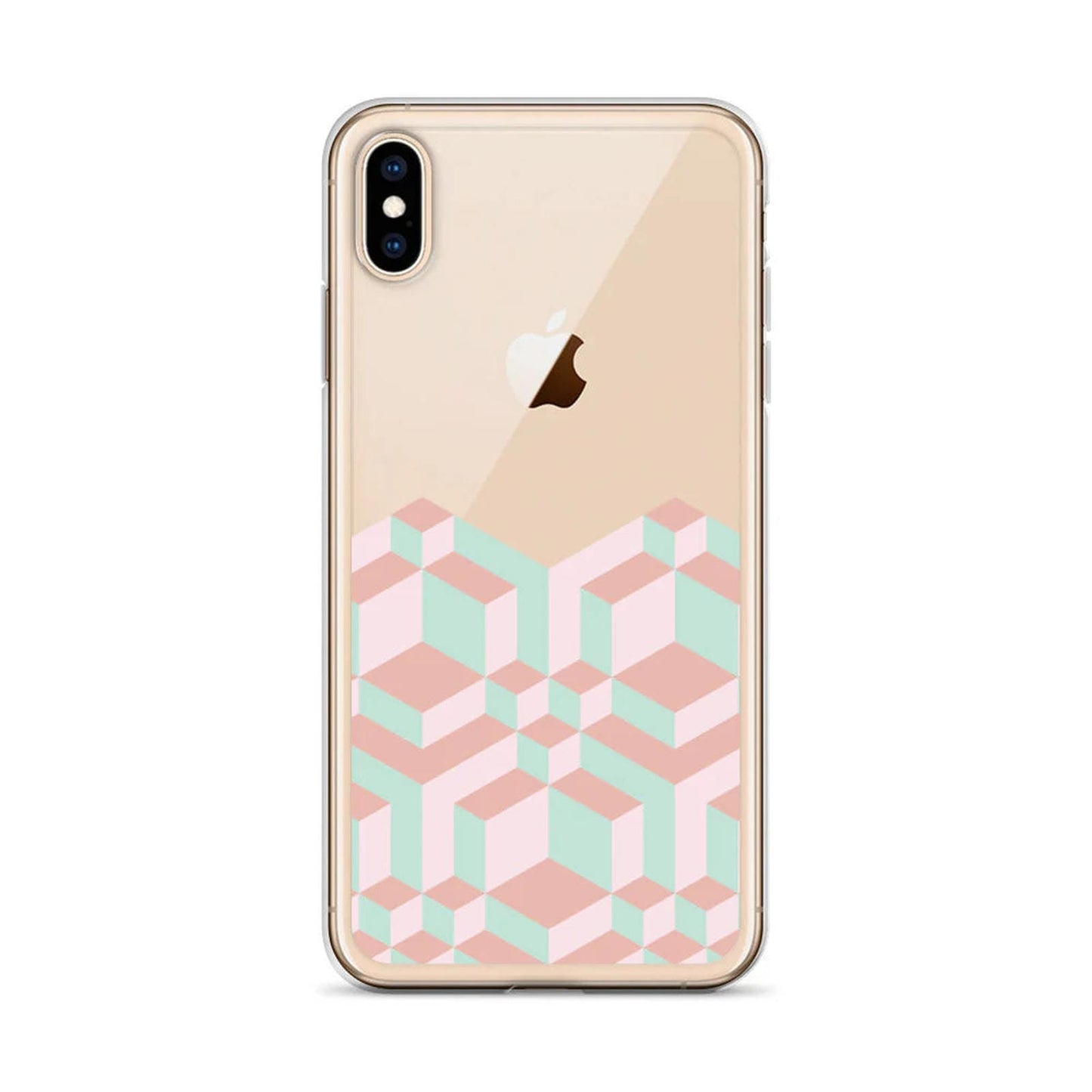 Geometric Pastel Bauhaus iPhone Case