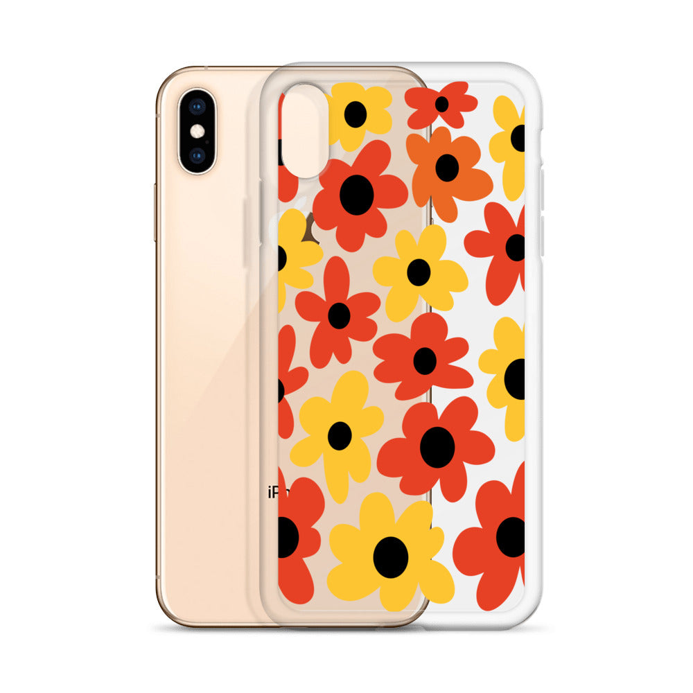 60s Flowers iPhone Case
