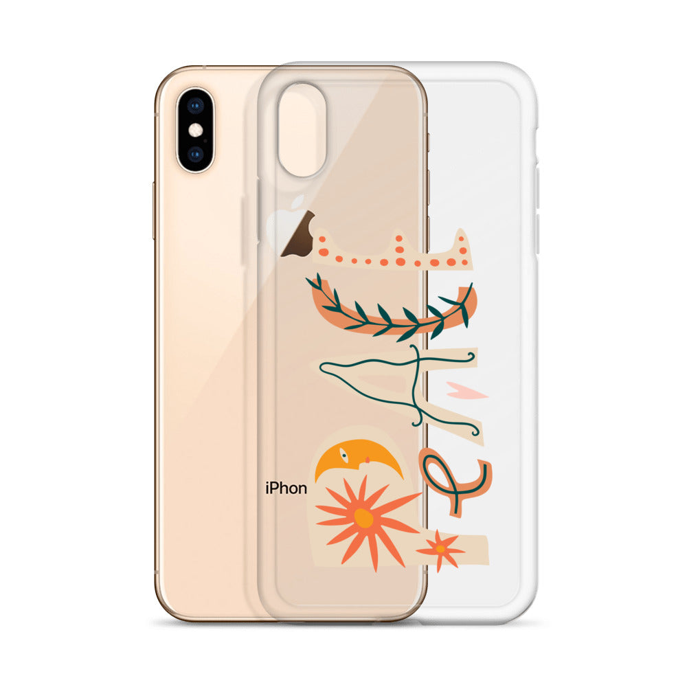 Peace Hippie Boho iPhone Case