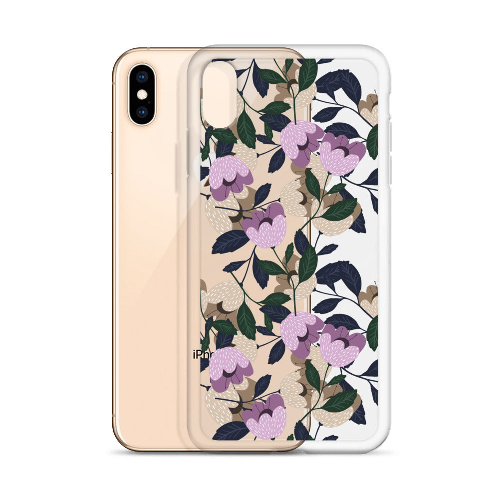 Botanical Purple iPhone Case