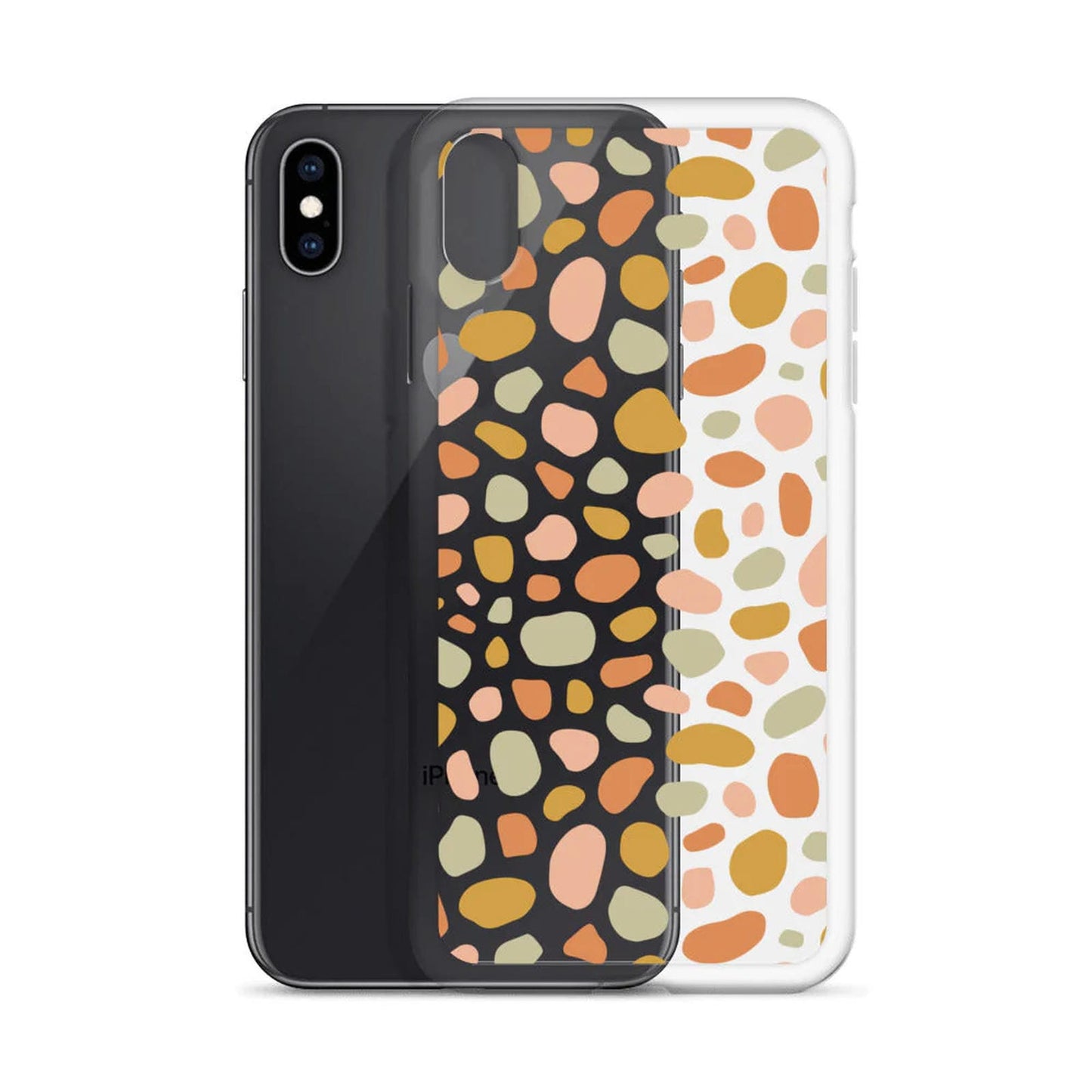 Pastel Abstract Shapes iPhone Case