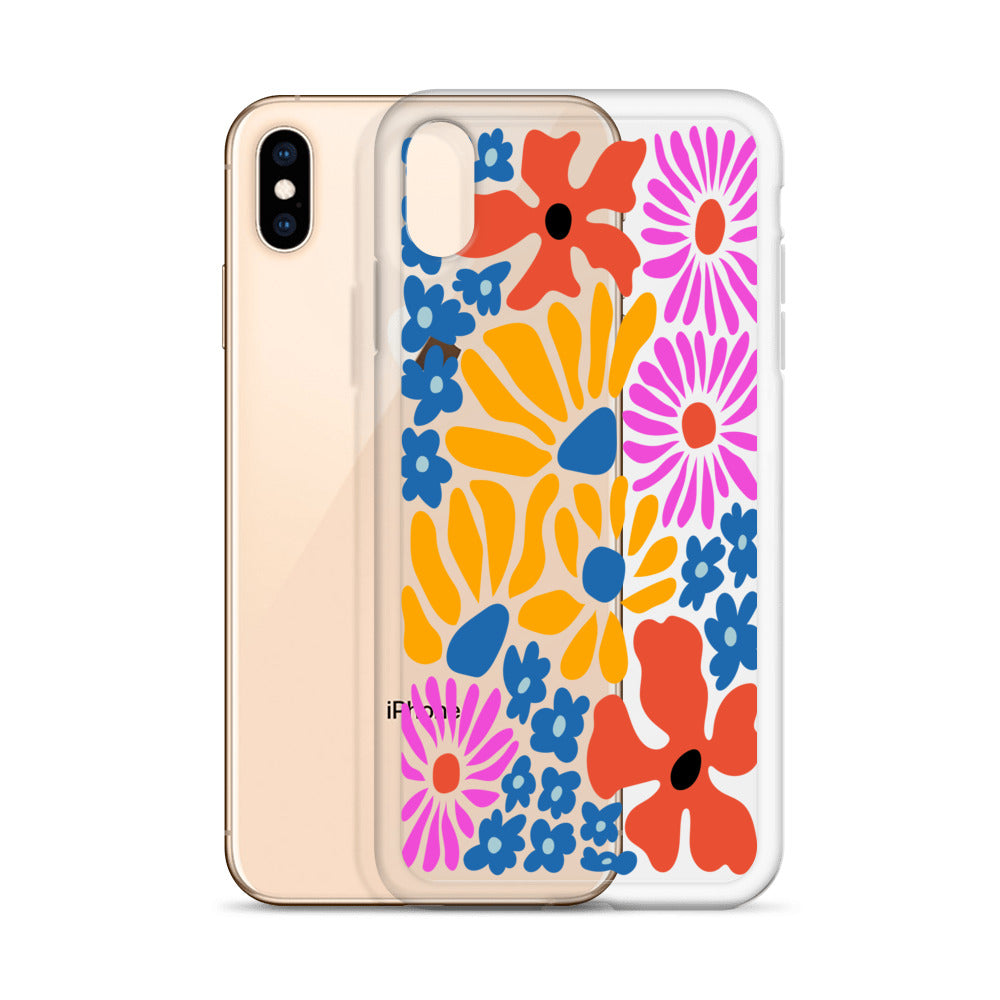 Colorful Flower Garden iPhone Case