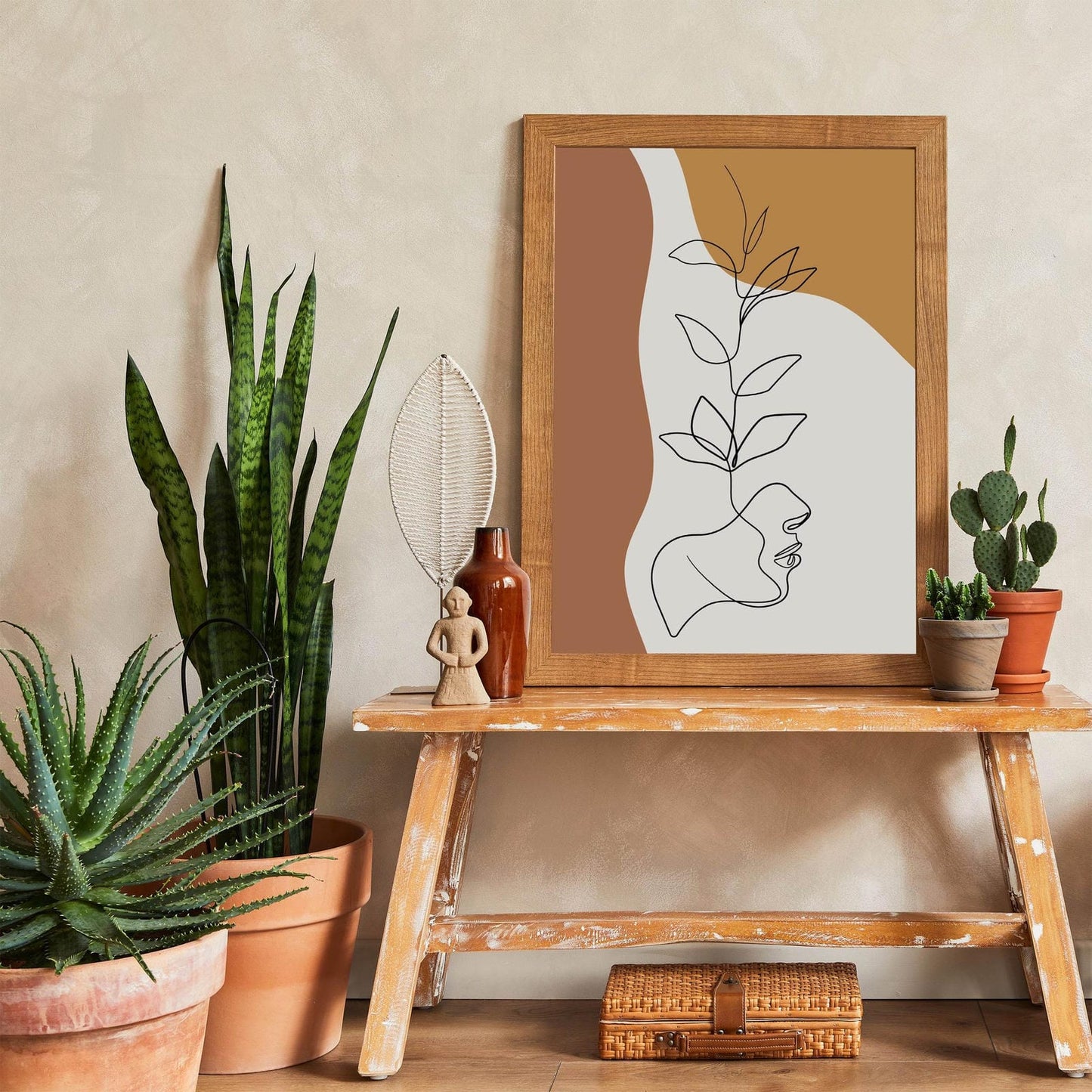 Minimalist Line Art Drawing Print - HypeSheriff Europe
