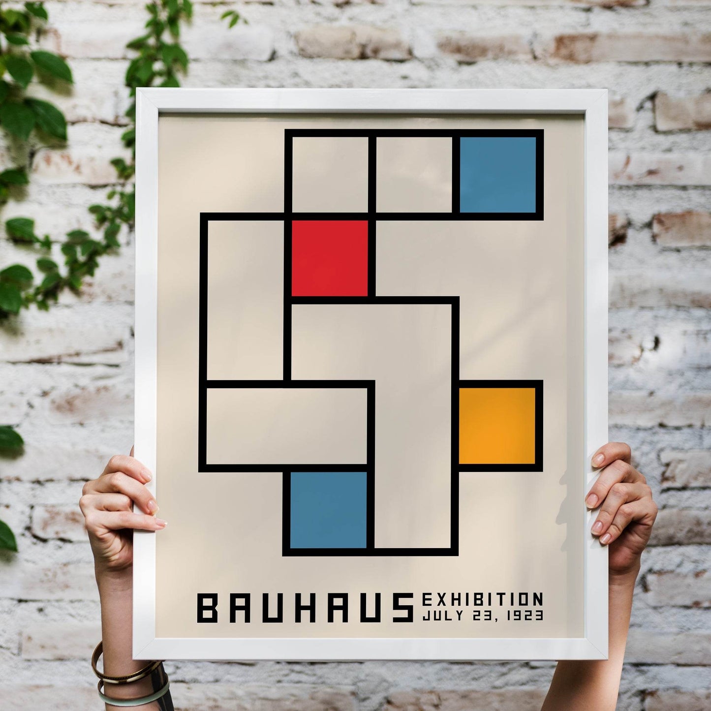 Geometric Bauhaus Poster - HypeSheriff Europe