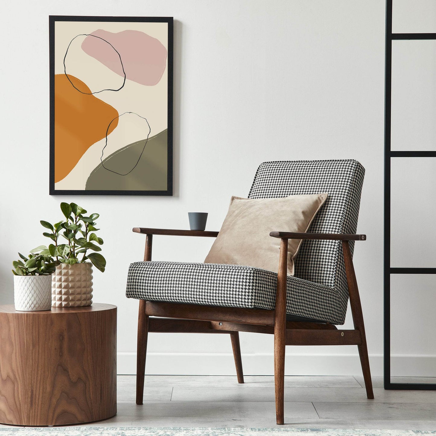 Scandinavian Wall Art Print - Earth Colors Palette - HypeSheriff Europe