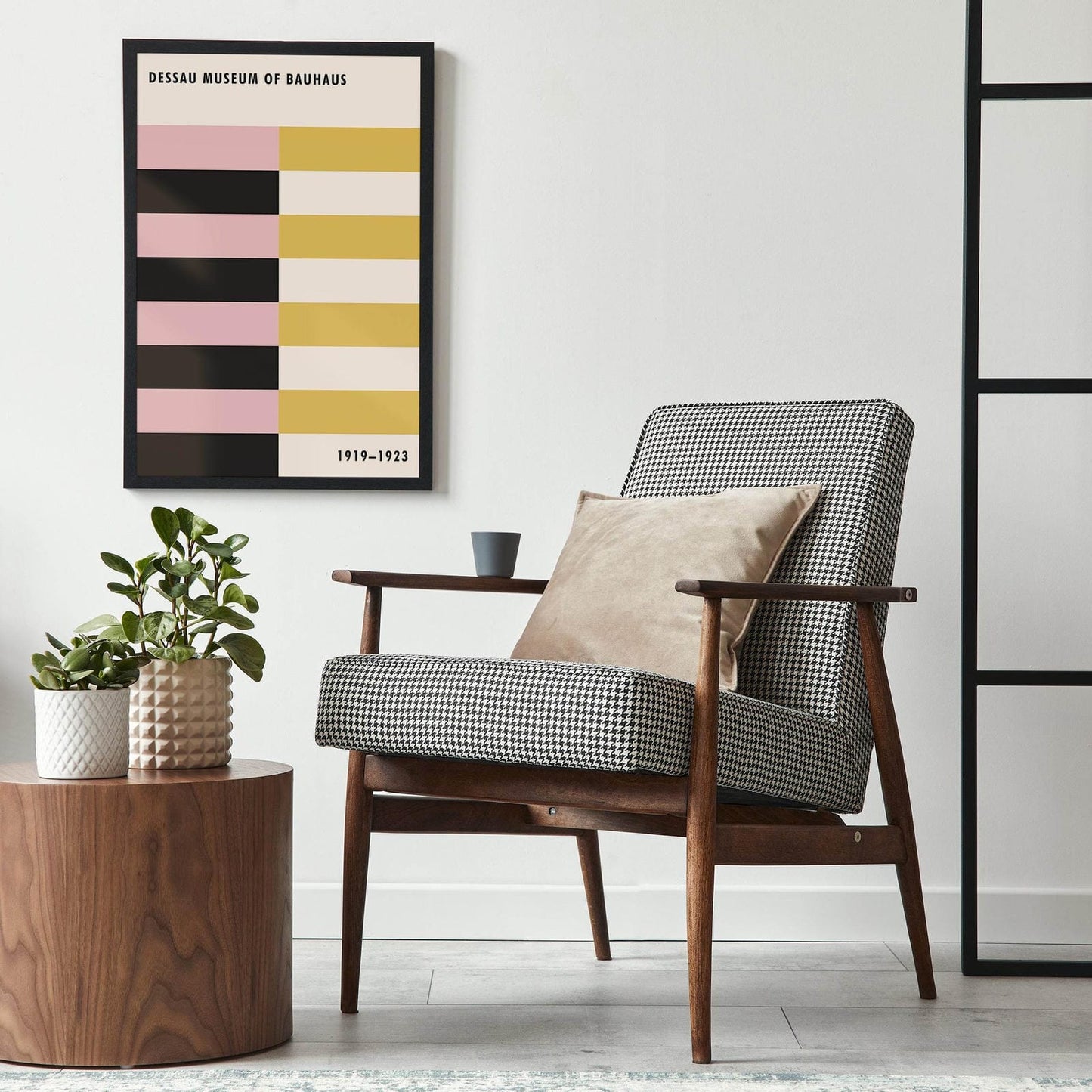 Dessau Museum - Geometric Minimal Poster - HypeSheriff Europe