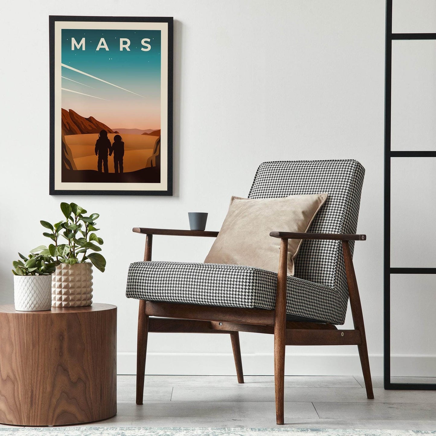 Minimal Mars Poster - Space Travel Nerd - HypeSheriff Europe