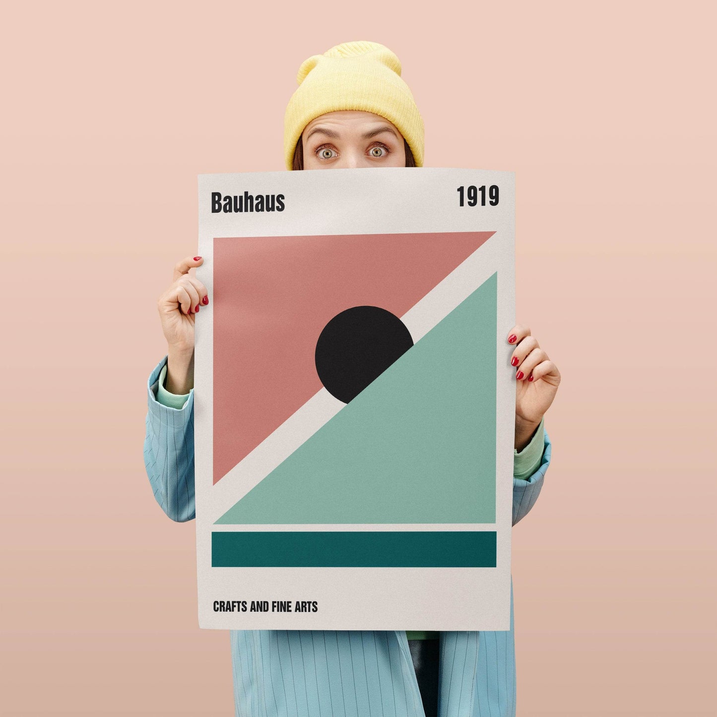 Crafts and Fine Arts - Bauhaus Exhibition Poster - 1919 - HypeSheriff Europe