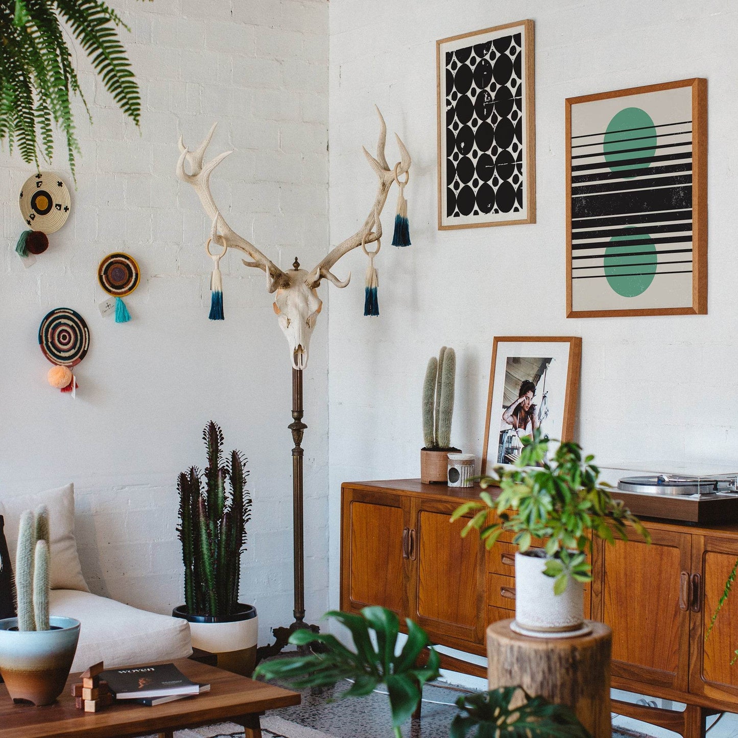 Black and White Abstract Retro Print - HypeSheriff Europe