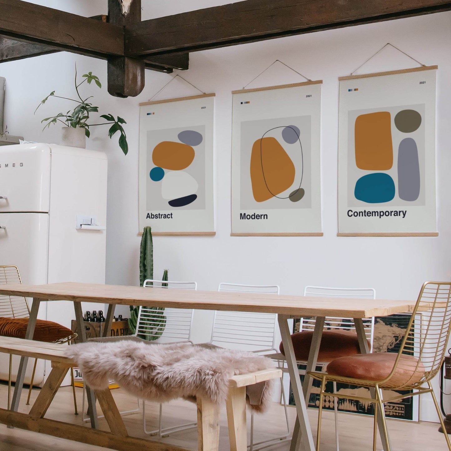 Set of 3 Contemporary Posters - HypeSheriff Europe