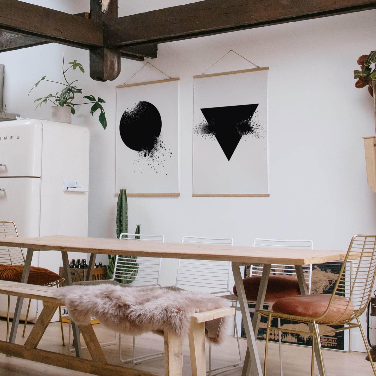 Set of 2 Minimalist Aesthetic Posters - HypeSheriff Europe