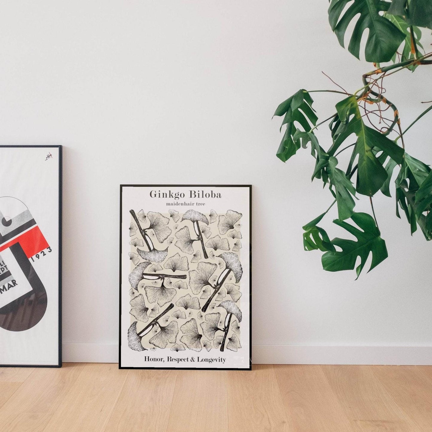 Ginkgo biloba Art Poster - HypeSheriff Europe