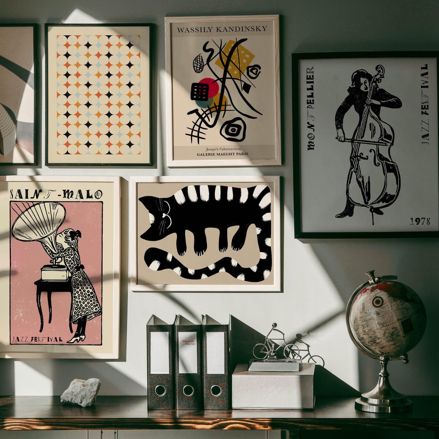 Bauhaus Abstraction Poster - HypeSheriff Europe