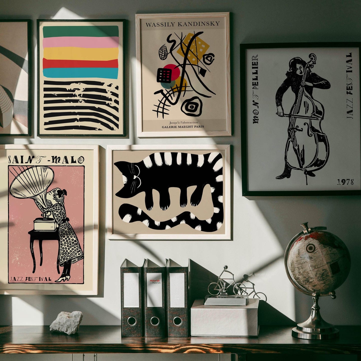 Retro Mid-Century Modern Art Print - HypeSheriff Europe
