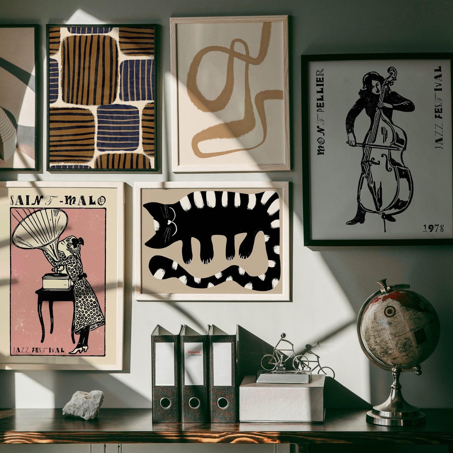 La Belle Abstract Poster - HypeSheriff Europe