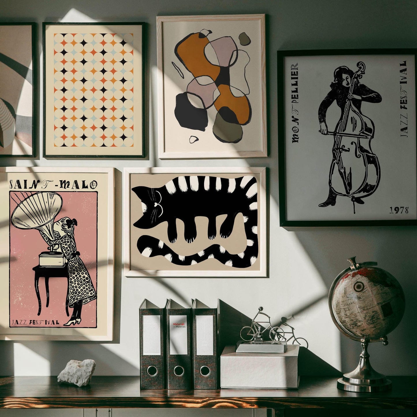 Scandinavian Abstract Print - HypeSheriff Europe