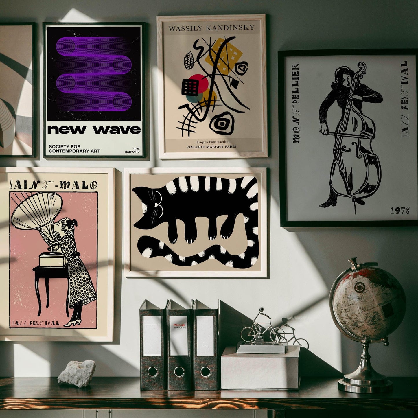 Contemporary New Wave Poster - HypeSheriff Europe