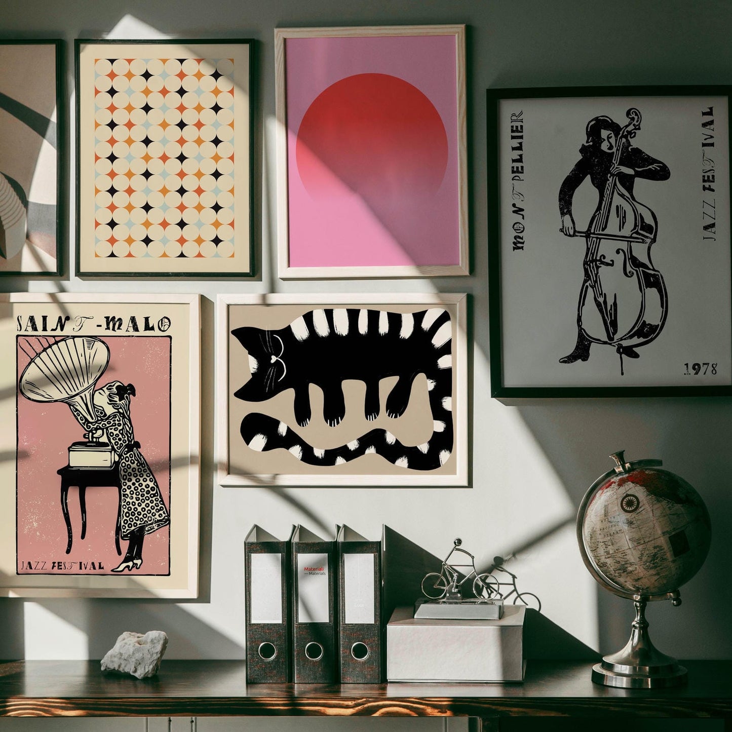 Minimalist Japanese Sunset Art Print - HypeSheriff Europe