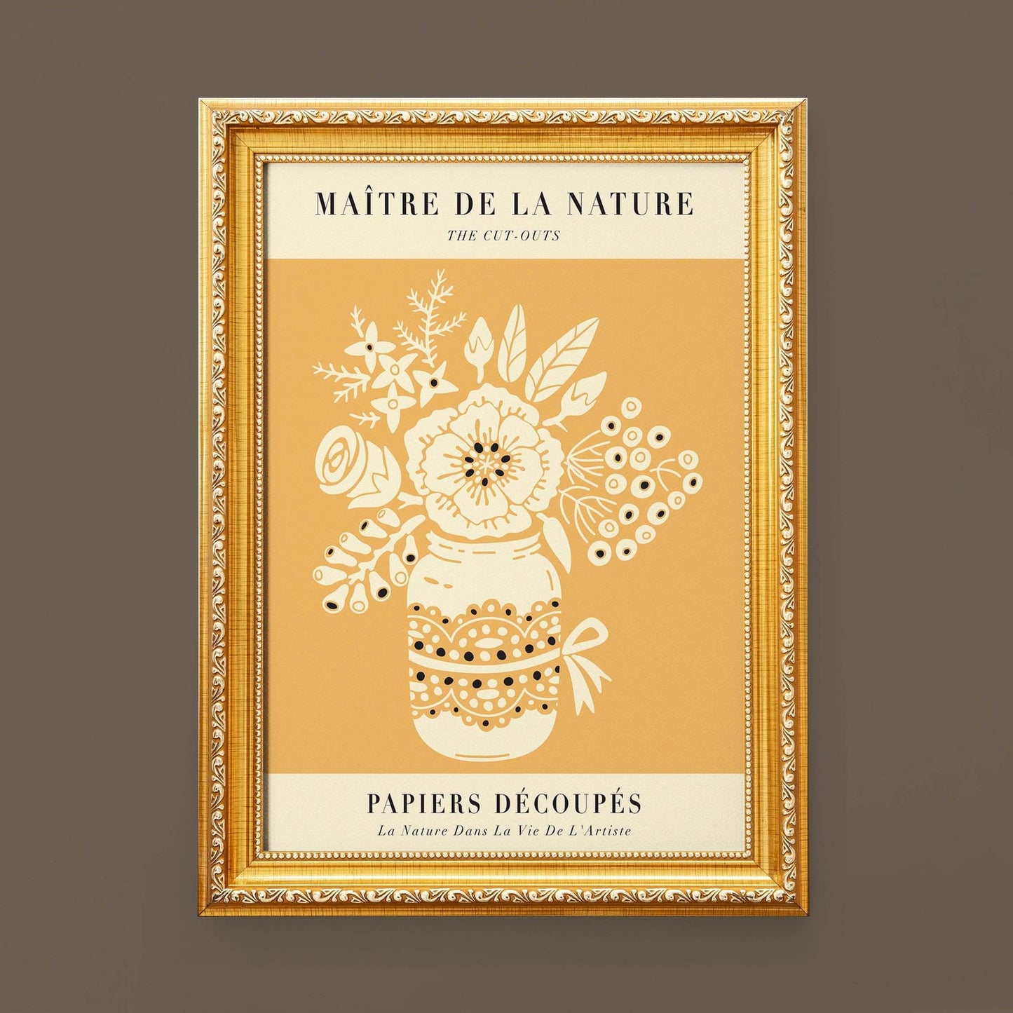 Maitre de la Nature French Poster - HypeSheriff Europe