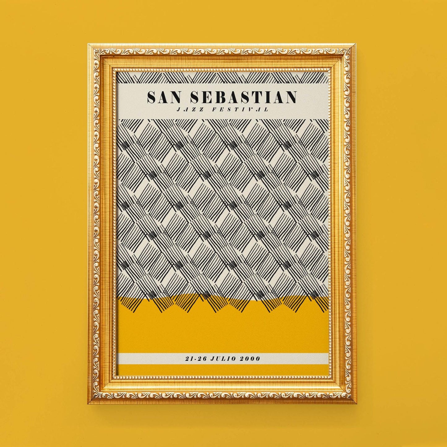 San Sebastian Jazz Festival Poster - HypeSheriff Europe